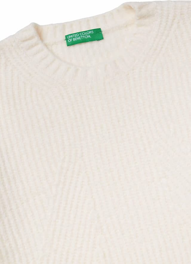 Detalle de United Colors of Benetton maglione girocollo per bambine e ragazze 1rg7c109l
