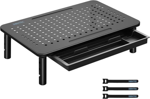 Imagen de BONTEC Monitor Stand with Drawer en OfertitasTOP