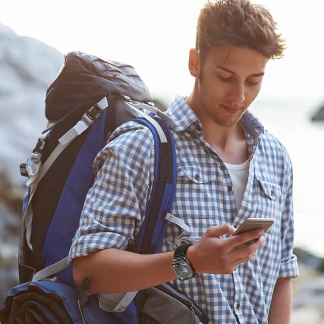 Detalle 2 de Runostrich Nylon Sport Strap (Solo Loop) for Apple Watch 49mm–38mm, Adjustable, 2-Pack