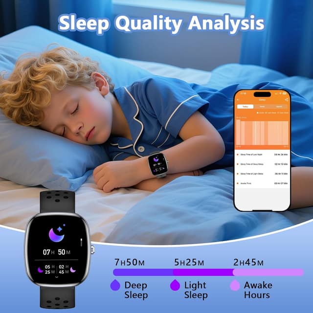 Detalle de Tynggko Kids Smart Watch 100 modes