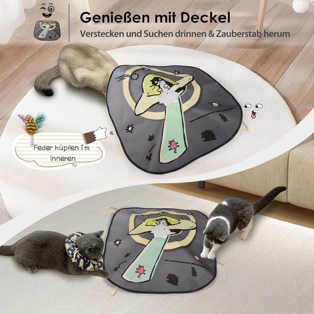 Thumbnail 2 de GoldenSun Katzenspielzeug 4-in-1 Aufladbares