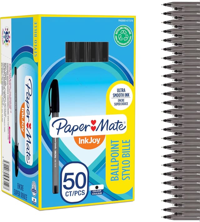 Detalle de Paper Mate InkJoy 100ST Cap 1,0 mm Noir
