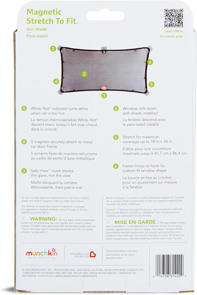 Thumbnail 6 de Munchkin Brica Magnetic Stretch to Fit 35,6×71,1 cm