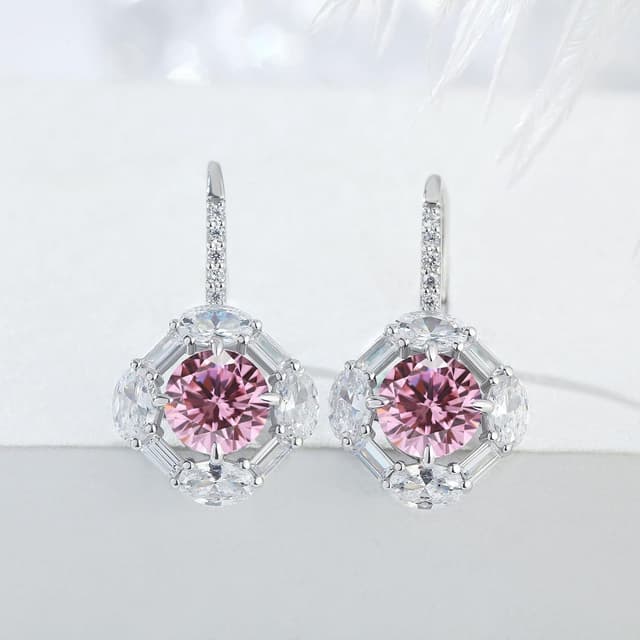 Detalle 2 de Ohrringe jiamiaoi 925 Silber mit 18K