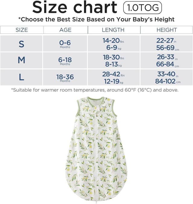 Thumbnail 4 de Duomiaomiao Baby Sleeping Bag 1.0 Tog