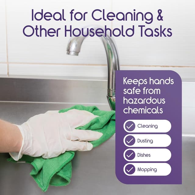 Detalle 1 de Inspire Stretch Vinyl Exam Gloves 1000 count