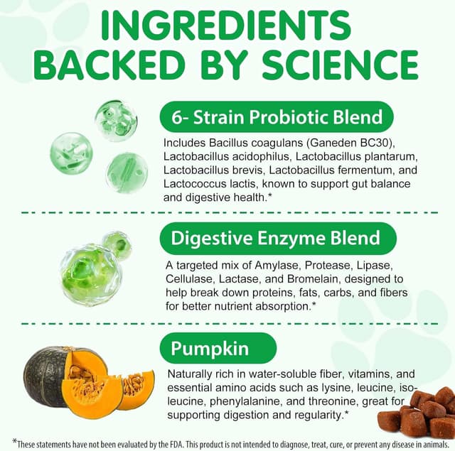 Thumbnail 2 de Probiotics for Dogs 120 masticabili per cani