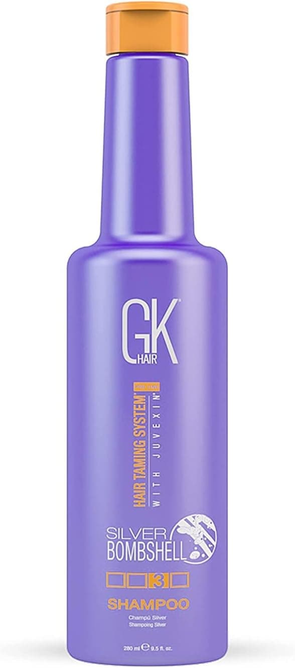 Detalle de GK HAIR Silver Bombshell shampoo 280 ml
