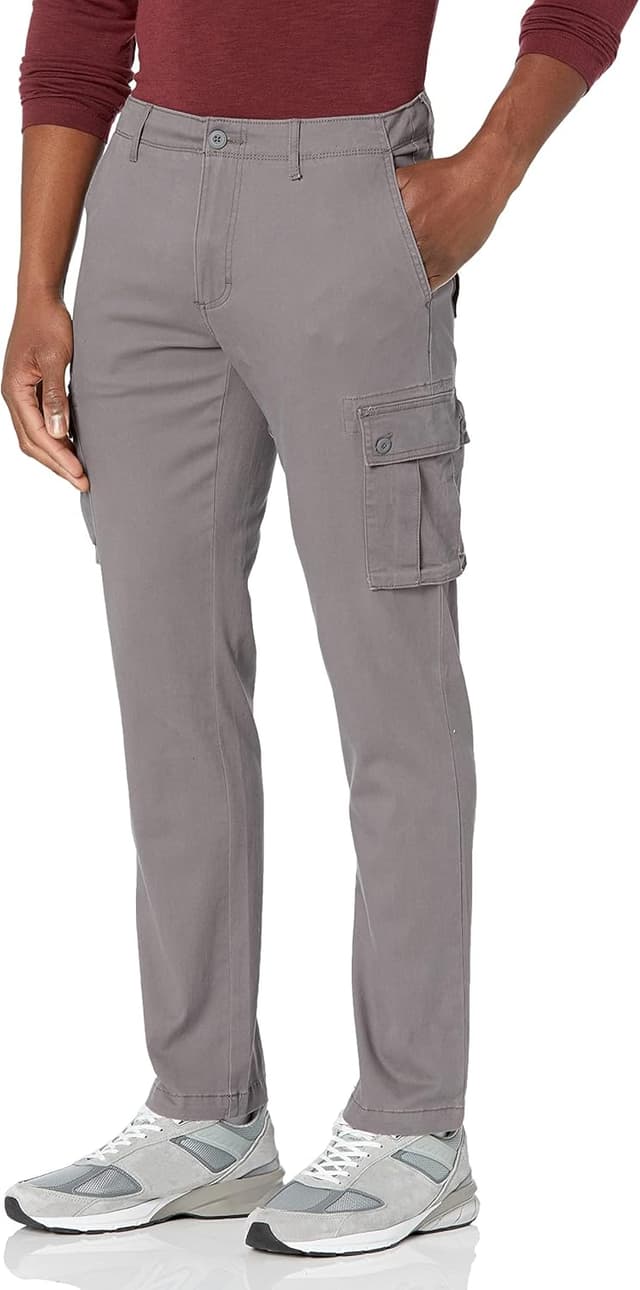 Detalle de Cargo Pants with Stretch, Slim Fit