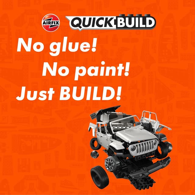 Thumbnail 1 de Airfix QUICKBUILD Jeep Gladiator model kit