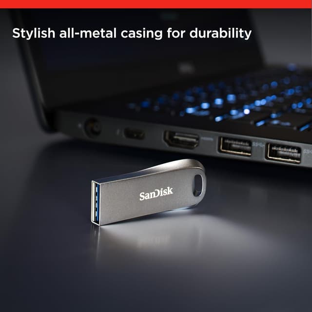 Detalle 2 de SanDisk Ultra Luxe 64 GB USB 3.2 — 300 MB/s