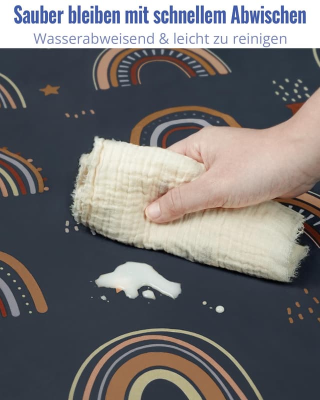 Thumbnail 5 de Blissful Diary Baby-Spritzschutzmatte 128 x 128 cm