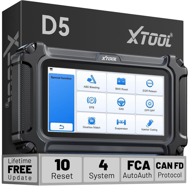 Detalle de XTOOL D5 Car Code Reader with 10 Resets