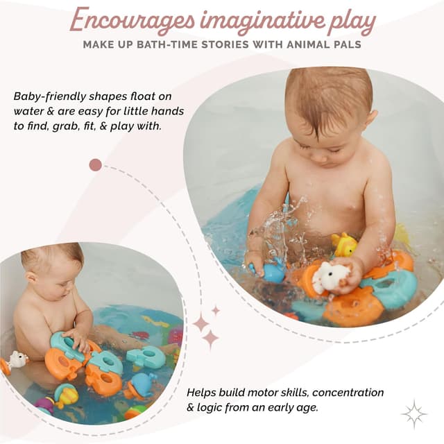 Detalle 2 de Sophie la girafe Bad-Puzzle 1 Spielspaß