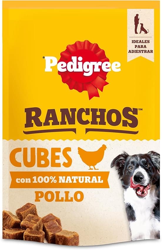 Thumbnail 5 de Pedigree Ranchos Cubes Beef Snack perro 7 x 70 g