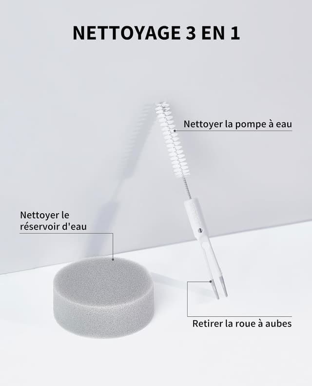 Thumbnail 1 de PETKIT Kit de Nettoyage pour Fontaine à Eau Chat