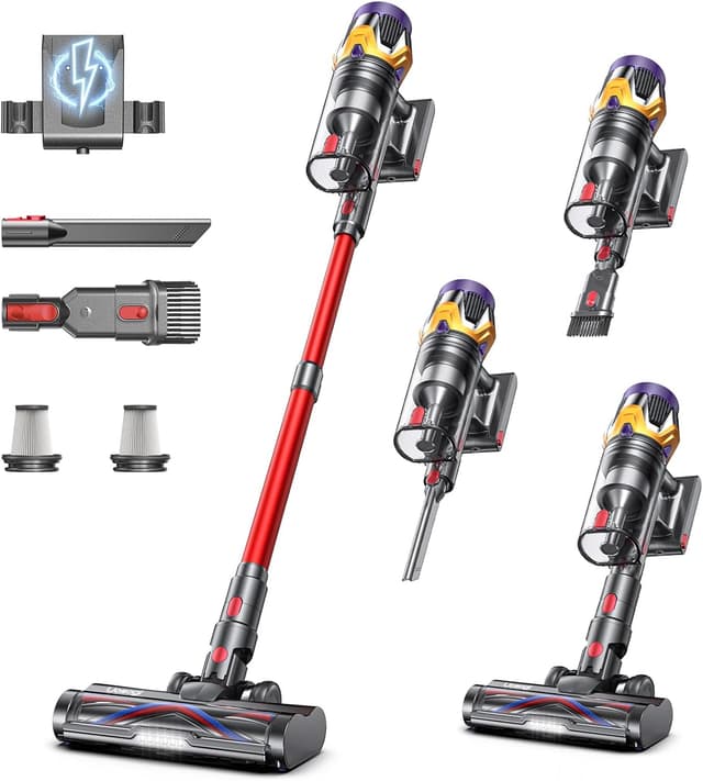 Detalle de Cordless Vacuum Cleaner 55KPA ⚡