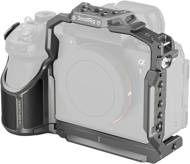 Detalle de SmallRig Hawklock Quick Release Cage 5187 for Sony Alpha 1 II / Alpha 9 III