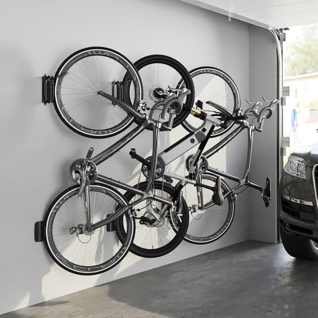 Detalle 2 de monTEK Schwenkbare Fahrrad-Wandhalterung 30 kg