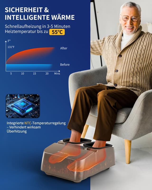 Thumbnail 3 de Mountrax Fußmassagegerät mit Wärme