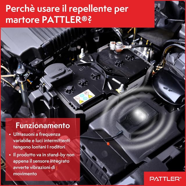 Thumbnail 4 de PATTLER Dissuasore Anti Martora con Luce 2pz