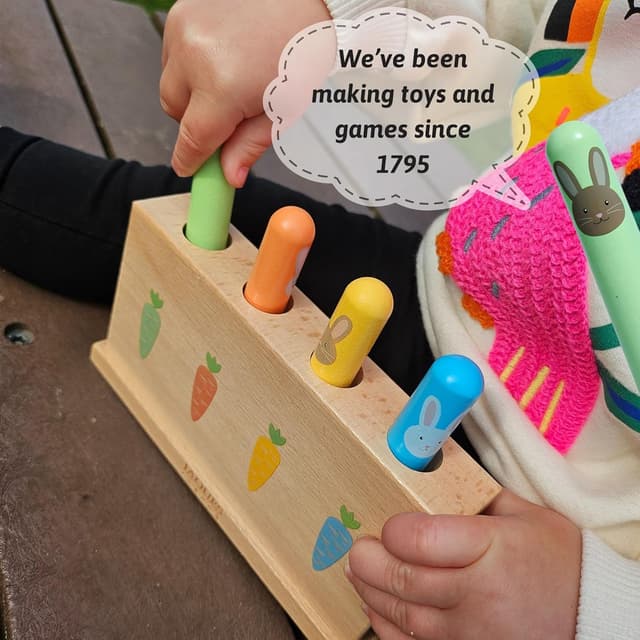 Detalle 2 de Jaques Bunny Pop Up Toy 12 months