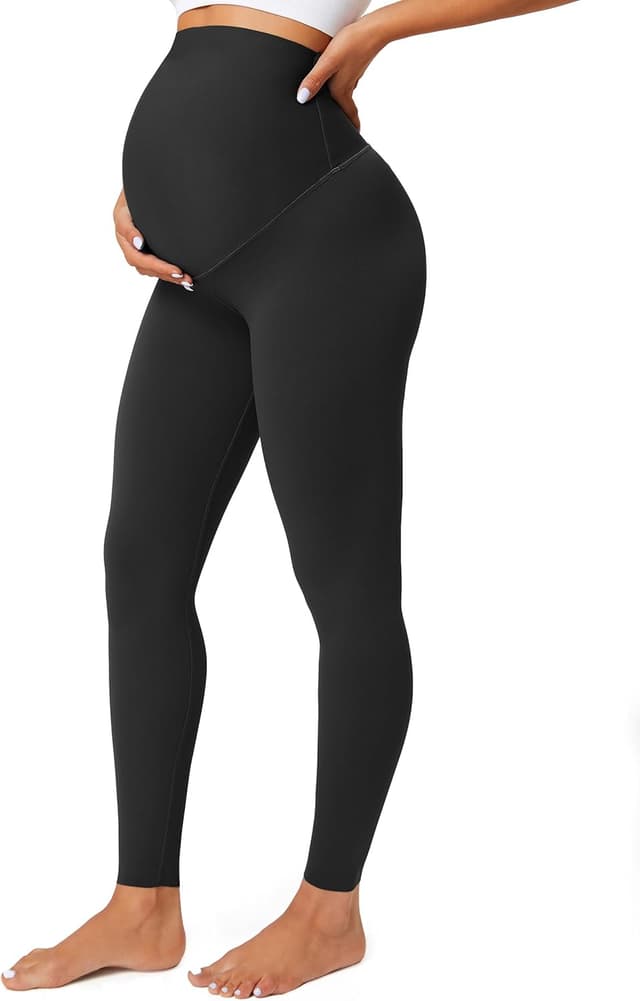 Detalle de Umstandsleggings mit Taschen 26 Zoll Länge