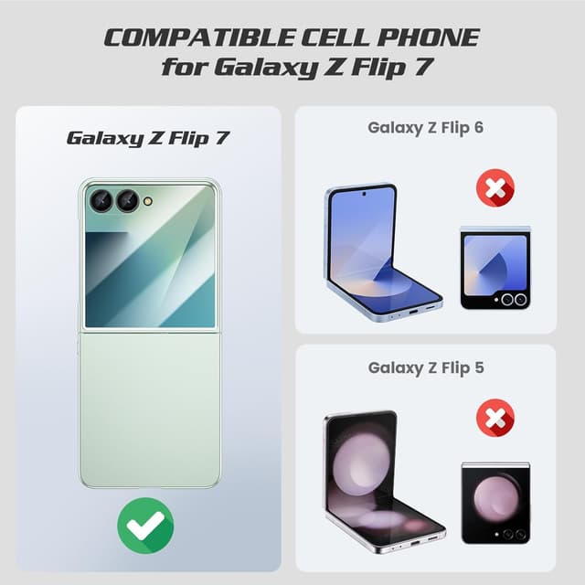 Detalle 2 de Doeshine Z Flip 7 coque antichoc