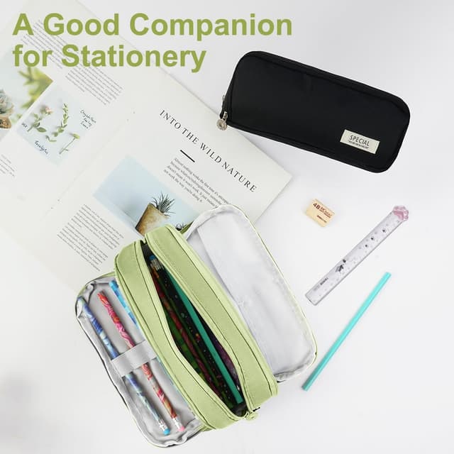 Thumbnail 4 de OFFCUP Trousse à Crayons Grande Capacité Vert