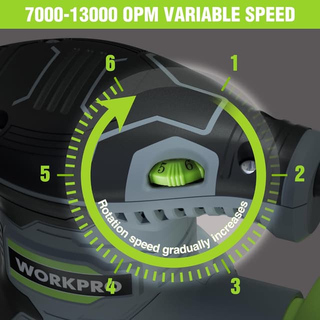 Thumbnail 3 de WORKPRO Orbital Sander 300W