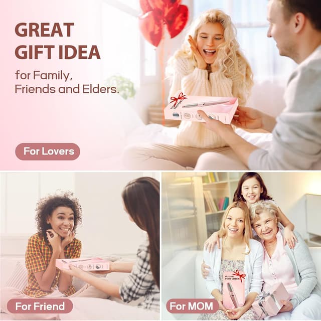 Thumbnail 6 de ZABOUL Electric Foot Callus Remover (Rechargeable Pedicure Wand) for Dry, Hard Skin