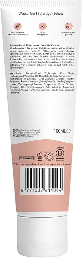 Thumbnail 6 de Naïf Protector Solar Mineral FPS 50 para niños 100 ml