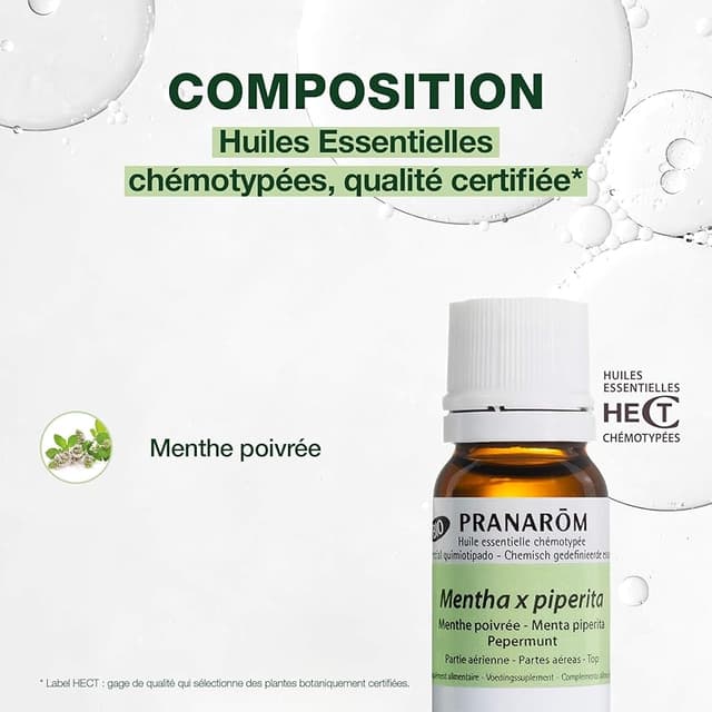Thumbnail 6 de PRANAROM Menta - Aceite Esencial Digestión y Tonificación 🌱 10ml