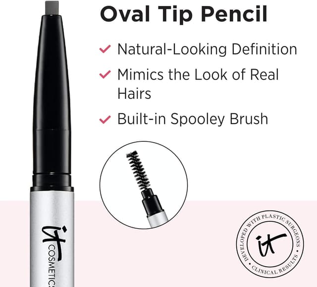 Thumbnail 4 de IT Cosmetics Brow Power Perfector Brow Pencil Universal Taupe