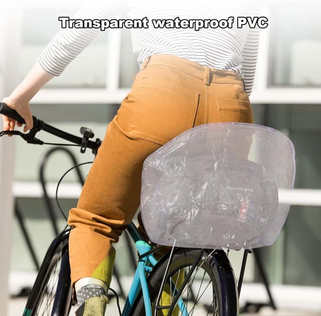 Thumbnail 6 de Regenschutz Fahrradkorb 61 × 40 cm