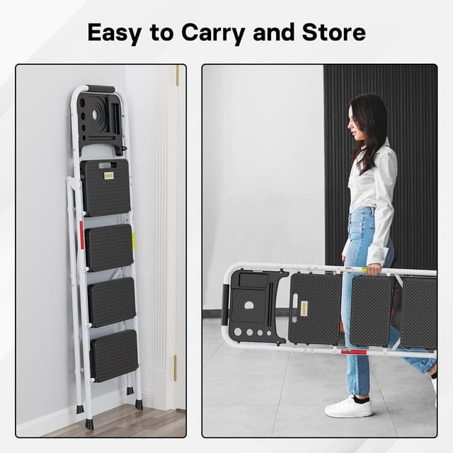 Thumbnail 6 de BONTEC 4 Step Ladder 150 kg capacity 🚪