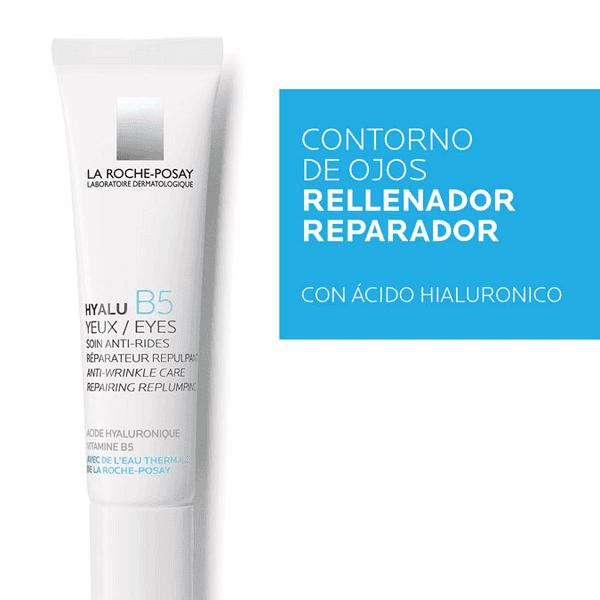 Detalle 2 de La Roche Posay Hyalu B5 contorno de ojos sin perfume (15 ml)