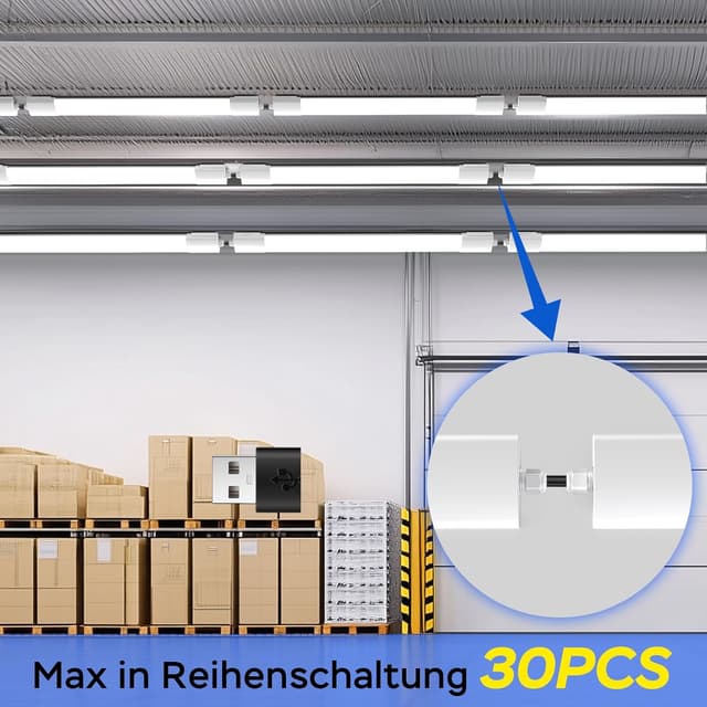 Detalle 2 de ANTENLICHT Feuchtraumleuchte 60 cm 18W