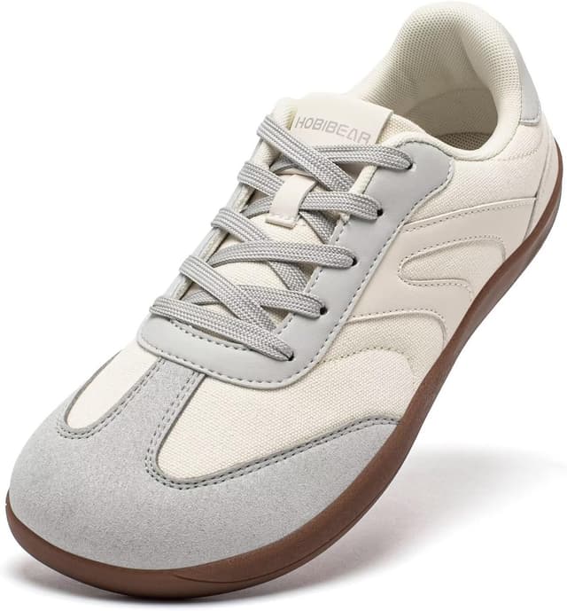 Detalle de HOBIBEAR Barefoot Shoes Zero Drop Wide Fashion Sneakers (lace-up)