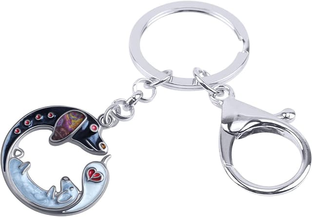 Detalle 2 de LONYOO Porte‑clé chien teckel 29×30 mm