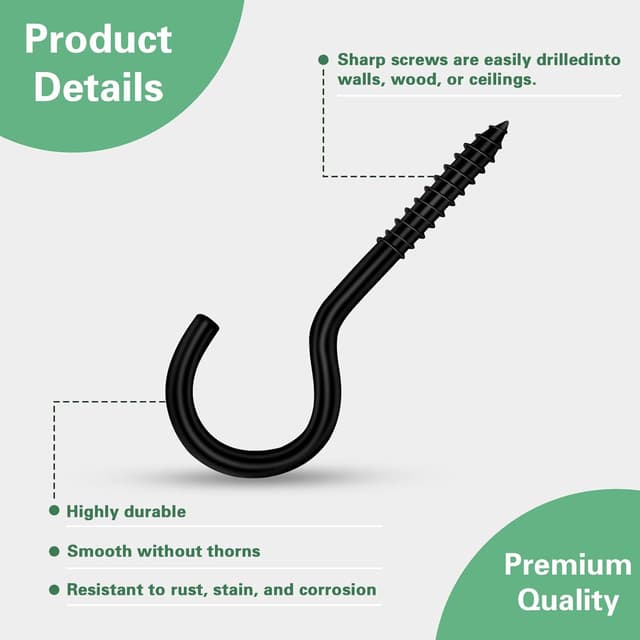 Detalle de Ticway Schraubhaken Set 125 Stück