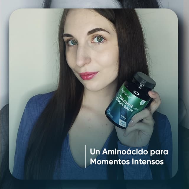 Thumbnail 6 de L Theanine 500mg con Toronjil 🌿 - 180 Cápsulas Veganas