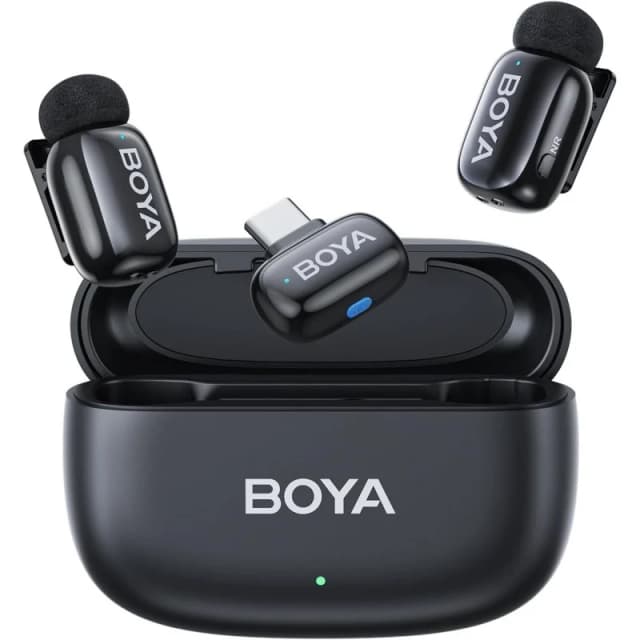 Detalle de Boya Mini-14 Micrófono USB-C cancelación ruido 48 kHz