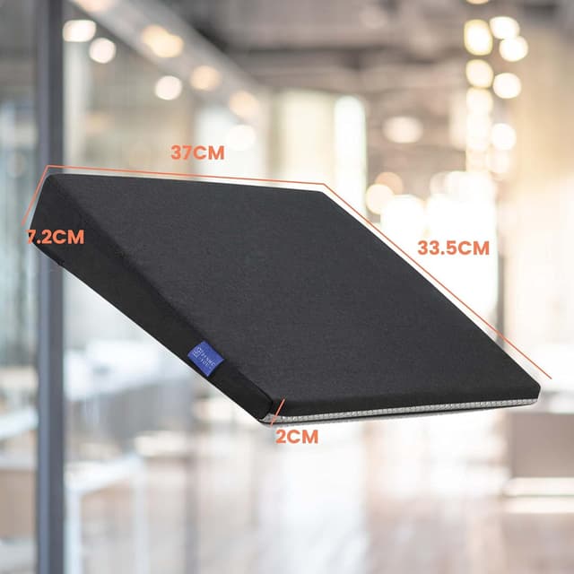 Detalle de DYNMC you Keilkissen Stuhl Sitzkissen 7,2 cm