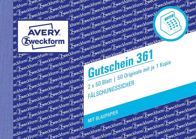 Thumbnail 5 de AVERY Zweckform 427-5 Kassenabrechnung