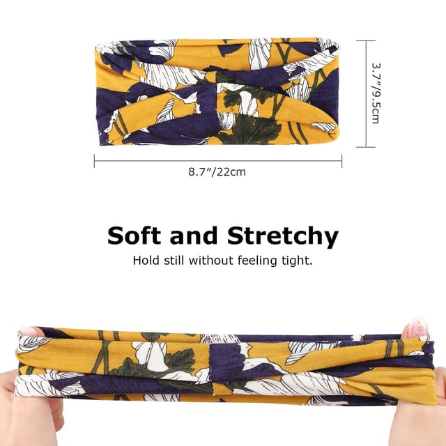 Thumbnail 1 de DRESHOW Stirnband 8 cm breit für Damen