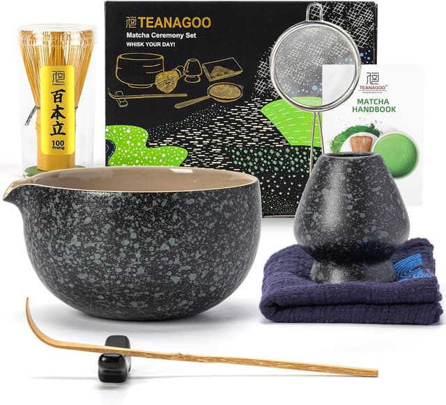 Detalle de TEANAGOO Matcha Kit 7 piezas