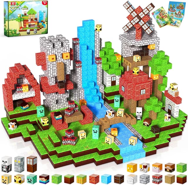 Detalle de Magnetic Blocks 200PCS magnetic building blocks
