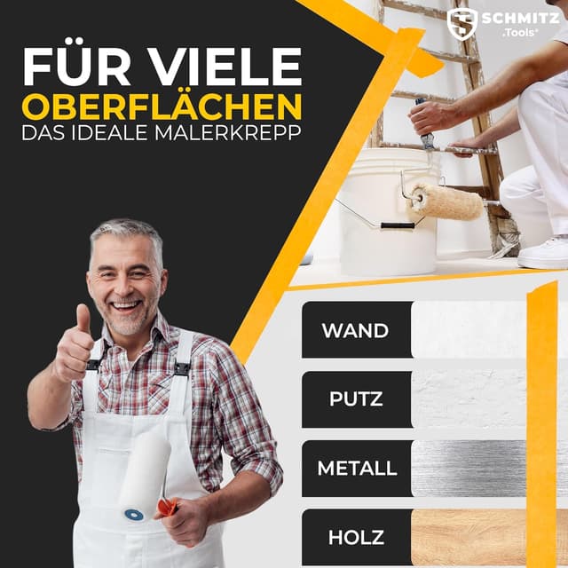 Thumbnail 3 de SCHMITZ.Tools Goldband Abklebeband 30mm x 50m