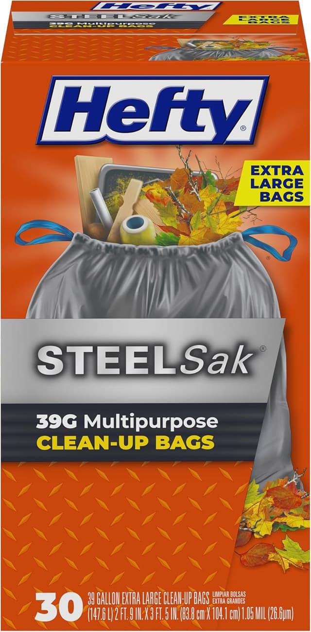 Imagen de Hefty Steelsak 39-Gallon Trash Bags ⚙ en OfertitasTOP